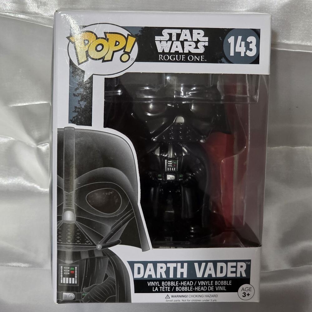 Funko Pop Star Wars Darth Vader #143 Vinyl Figure New in Box